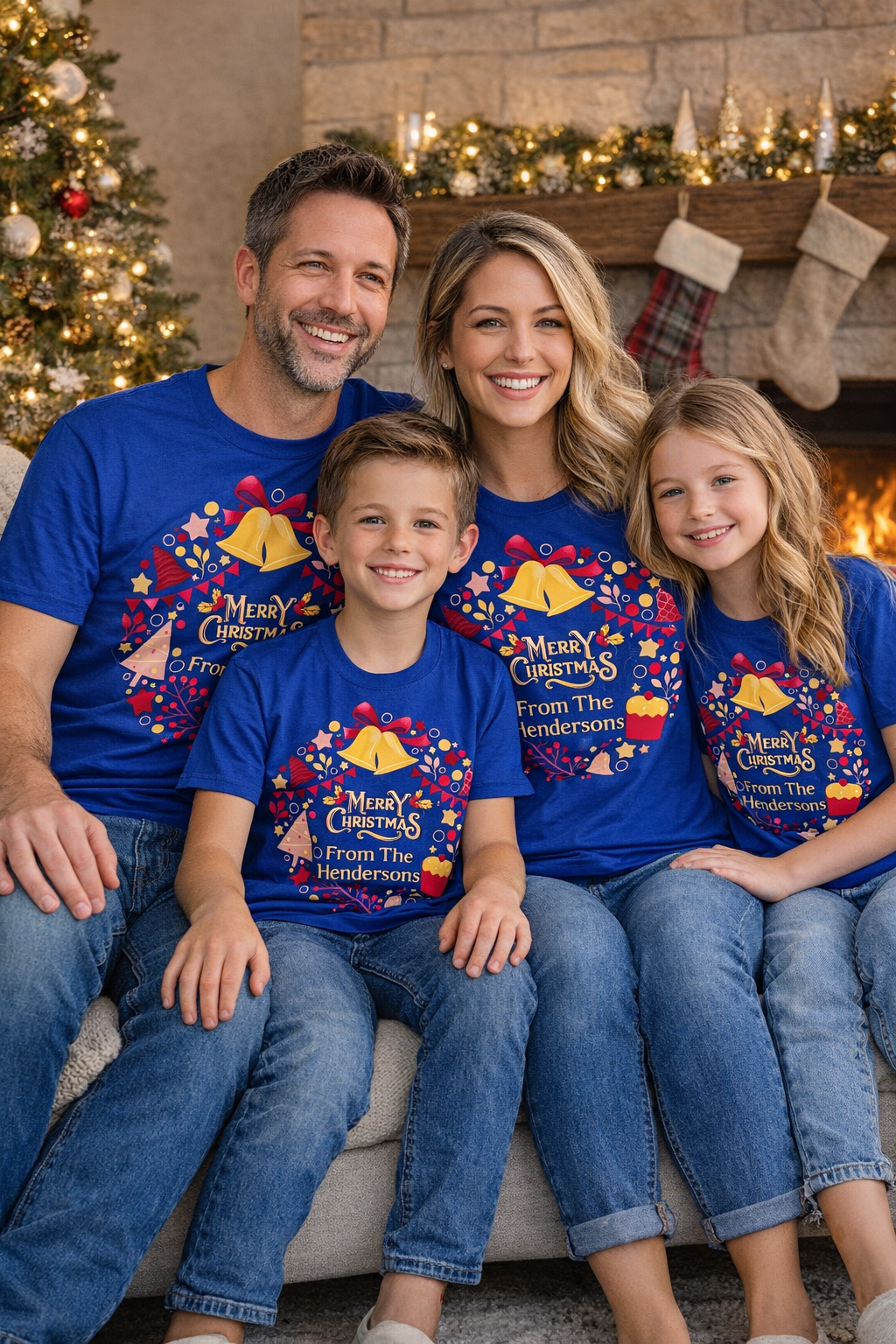 Family Christmas Tee Set