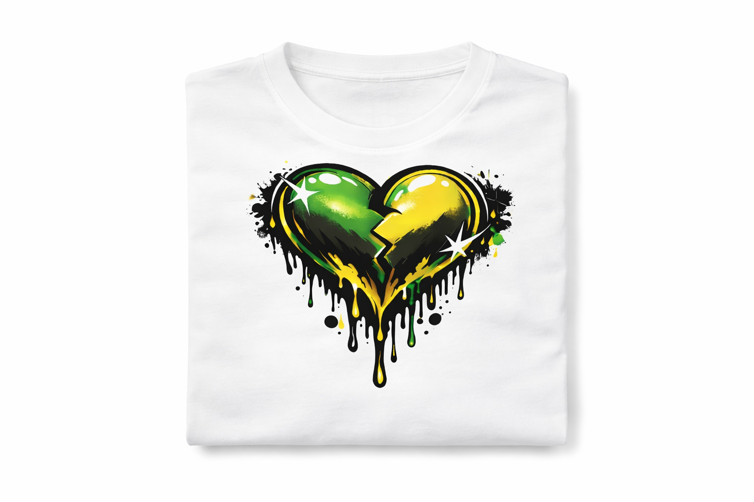 Shattered Love Drip Tee