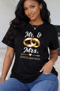 Mr. & Mrs. Custom Tee