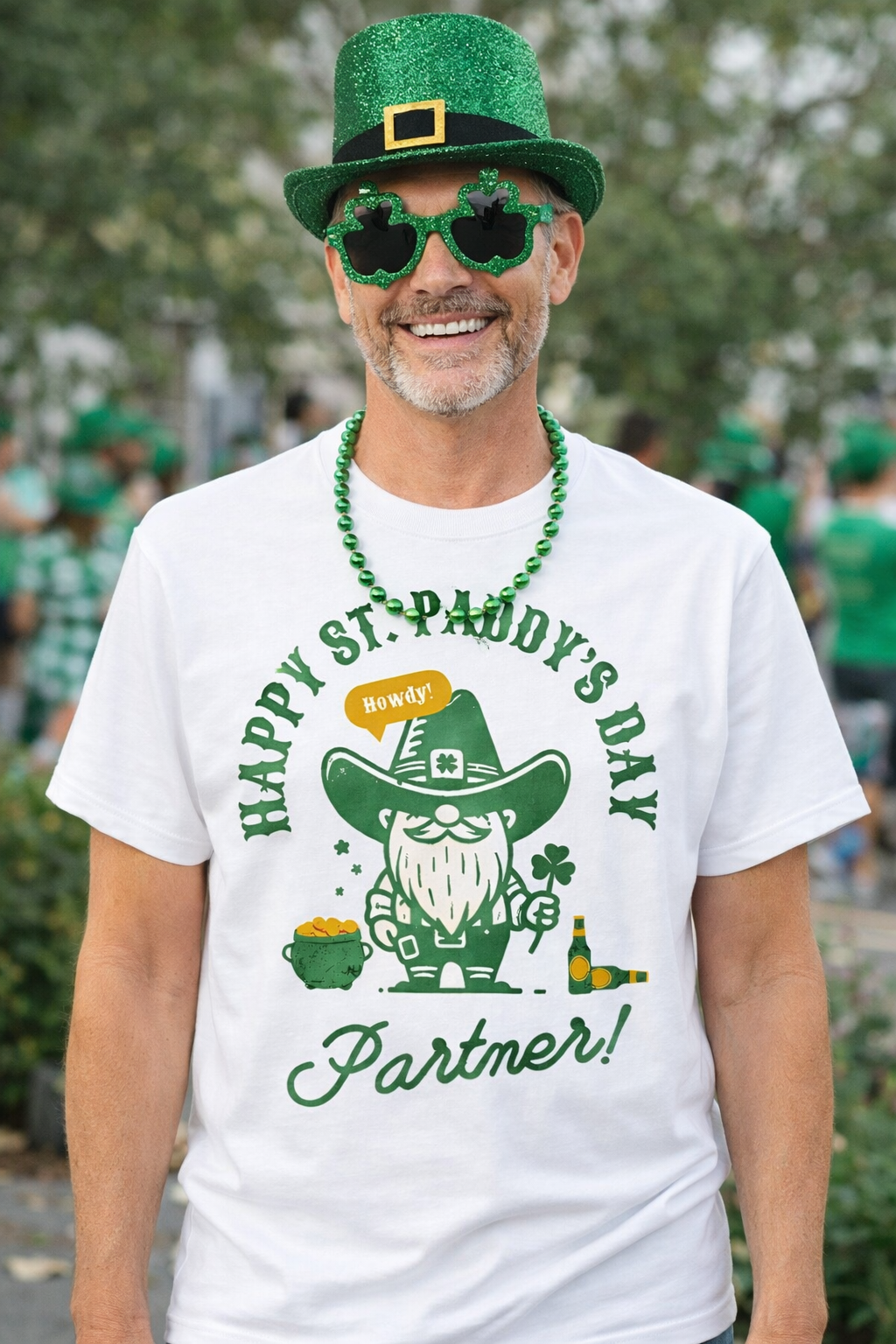 Howdy St. Paddy’s Day Partner Tee