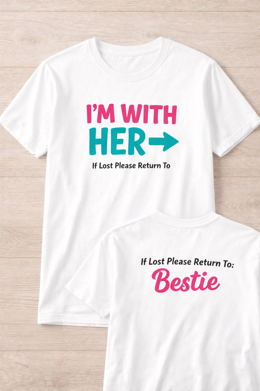 Lost Without My Bestie Tee