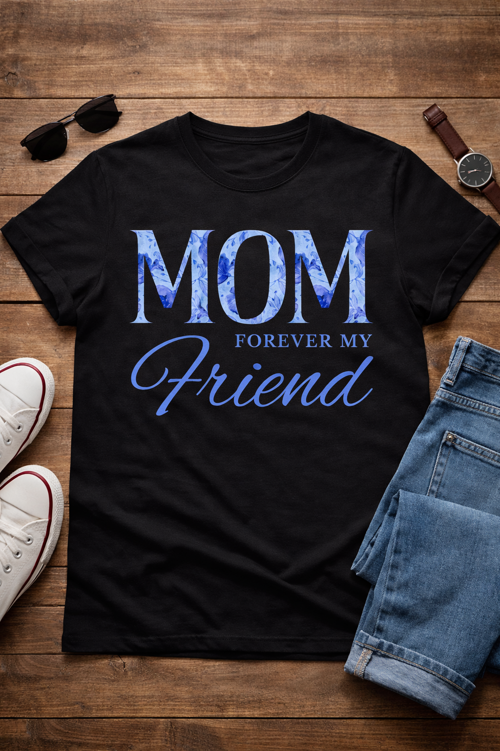 Mom Forever My Friend” Signature Tee