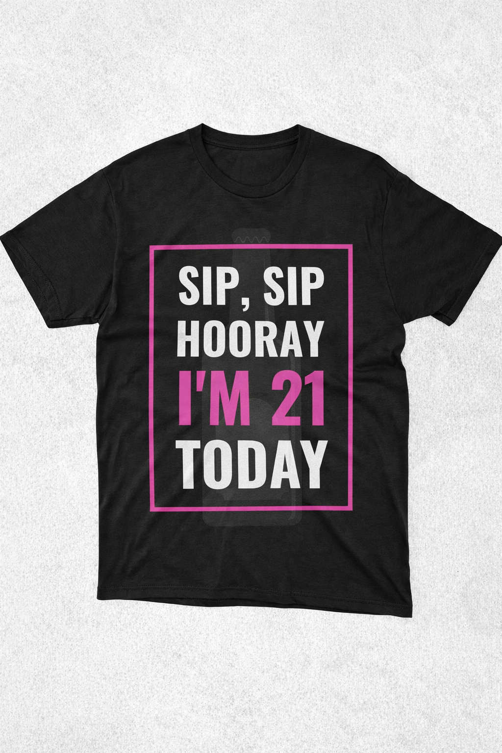 Cheers to 21 Birthday Party Tee