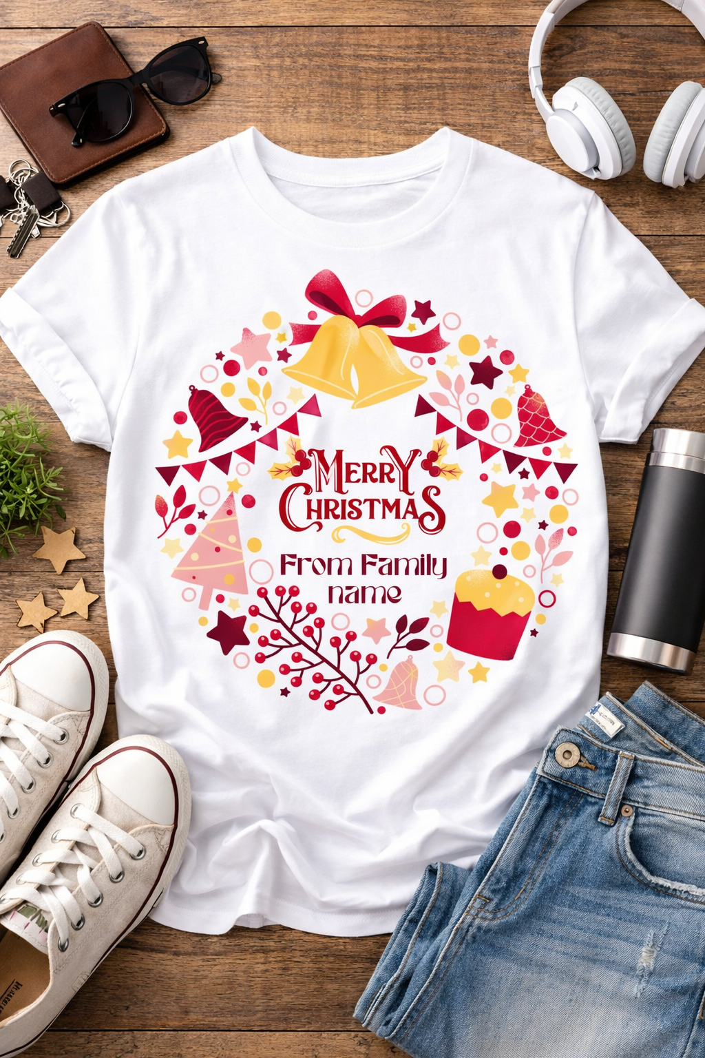 Family Christmas Tee Set