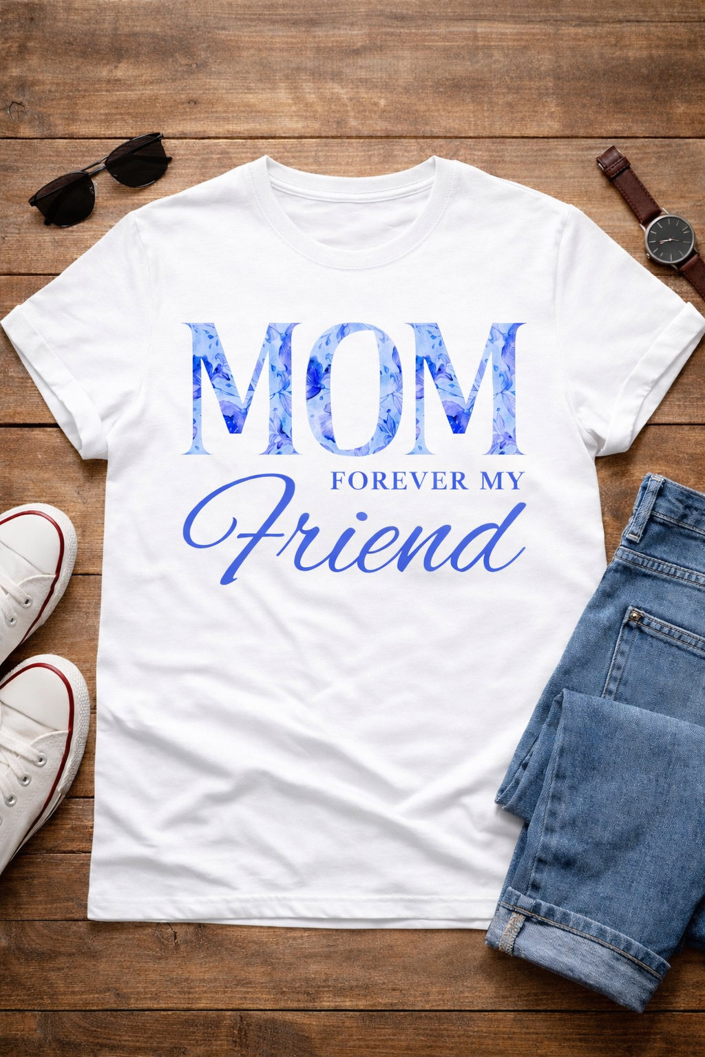Mom Forever My Friend” Signature Tee