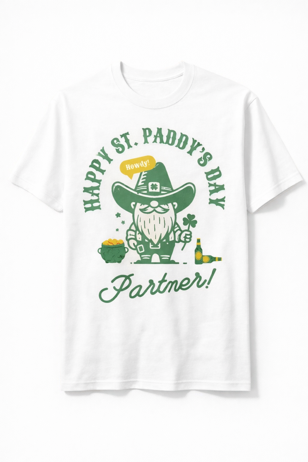 Howdy St. Paddy’s Day Partner Tee