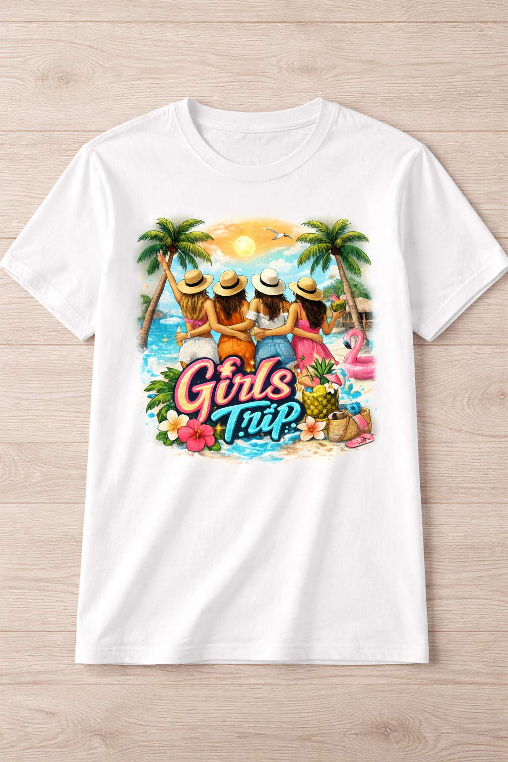 Beachside Besties Tee