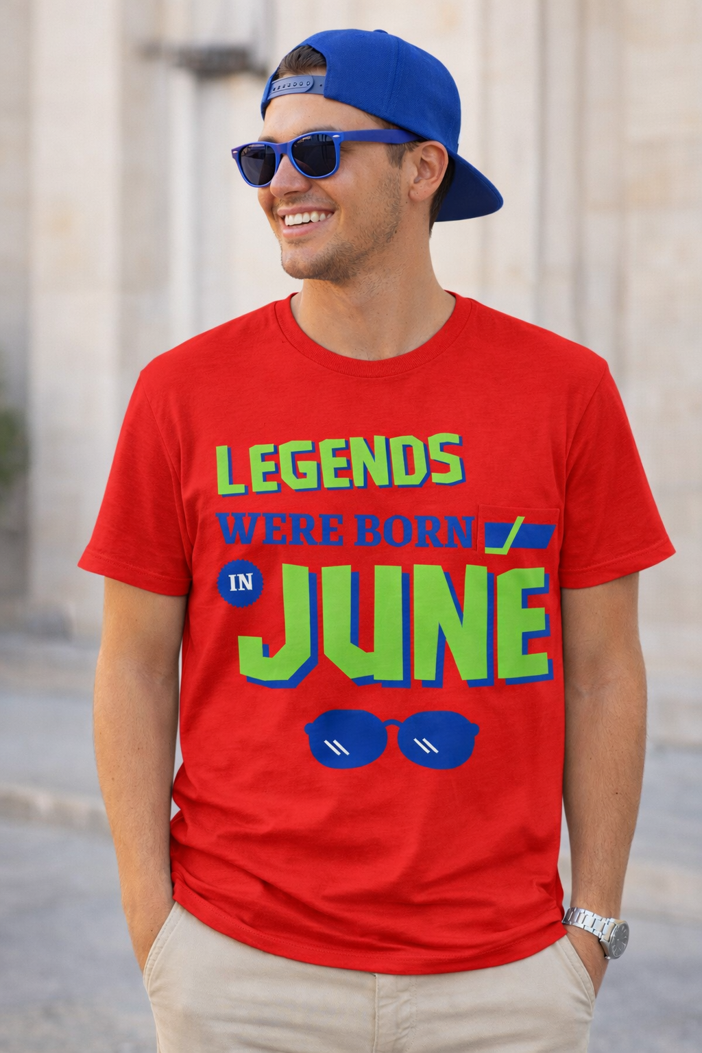 Legends Were Born in June Graphic Tee