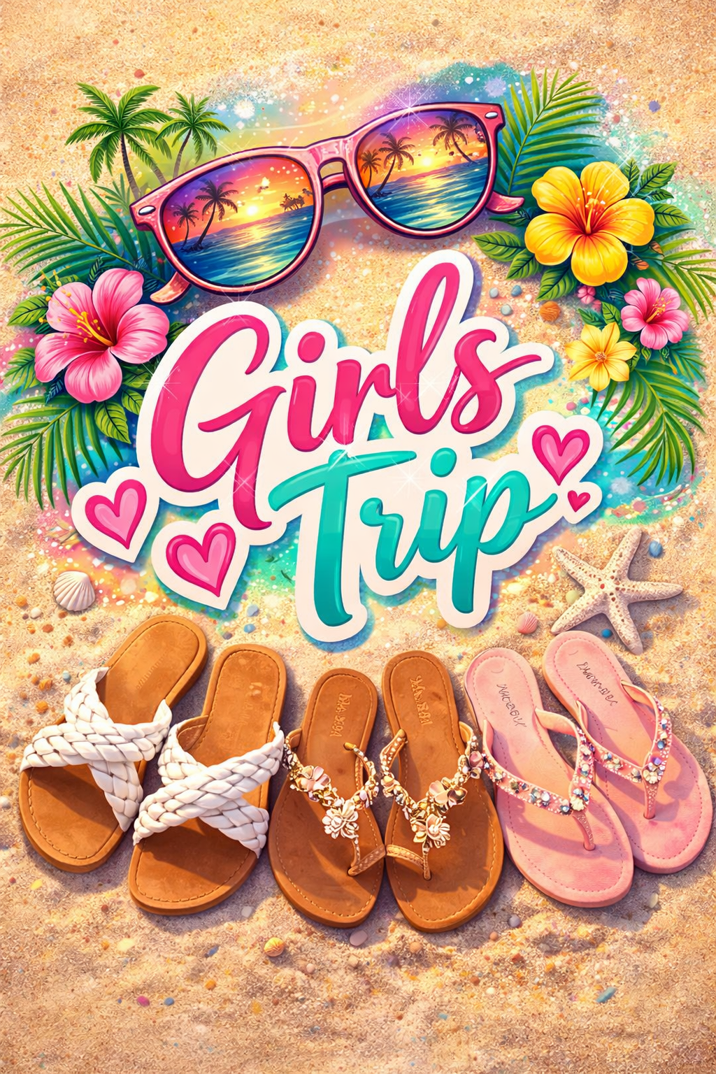 Island Getaway Girls Trip Shirt