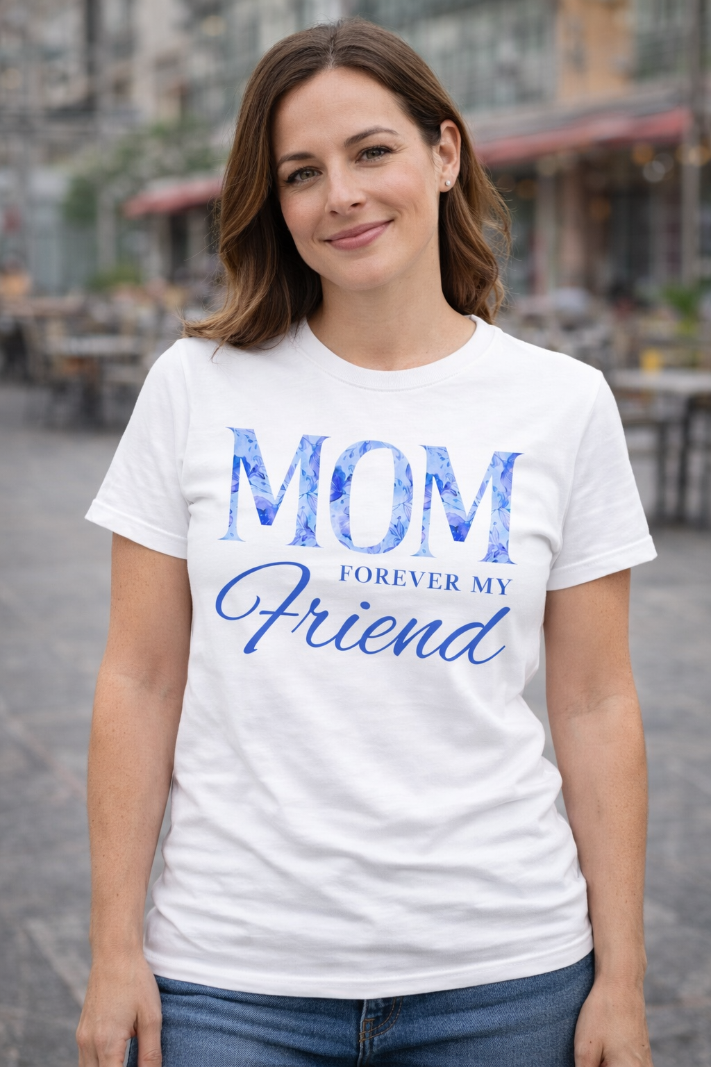 Mom Forever My Friend” Signature Tee