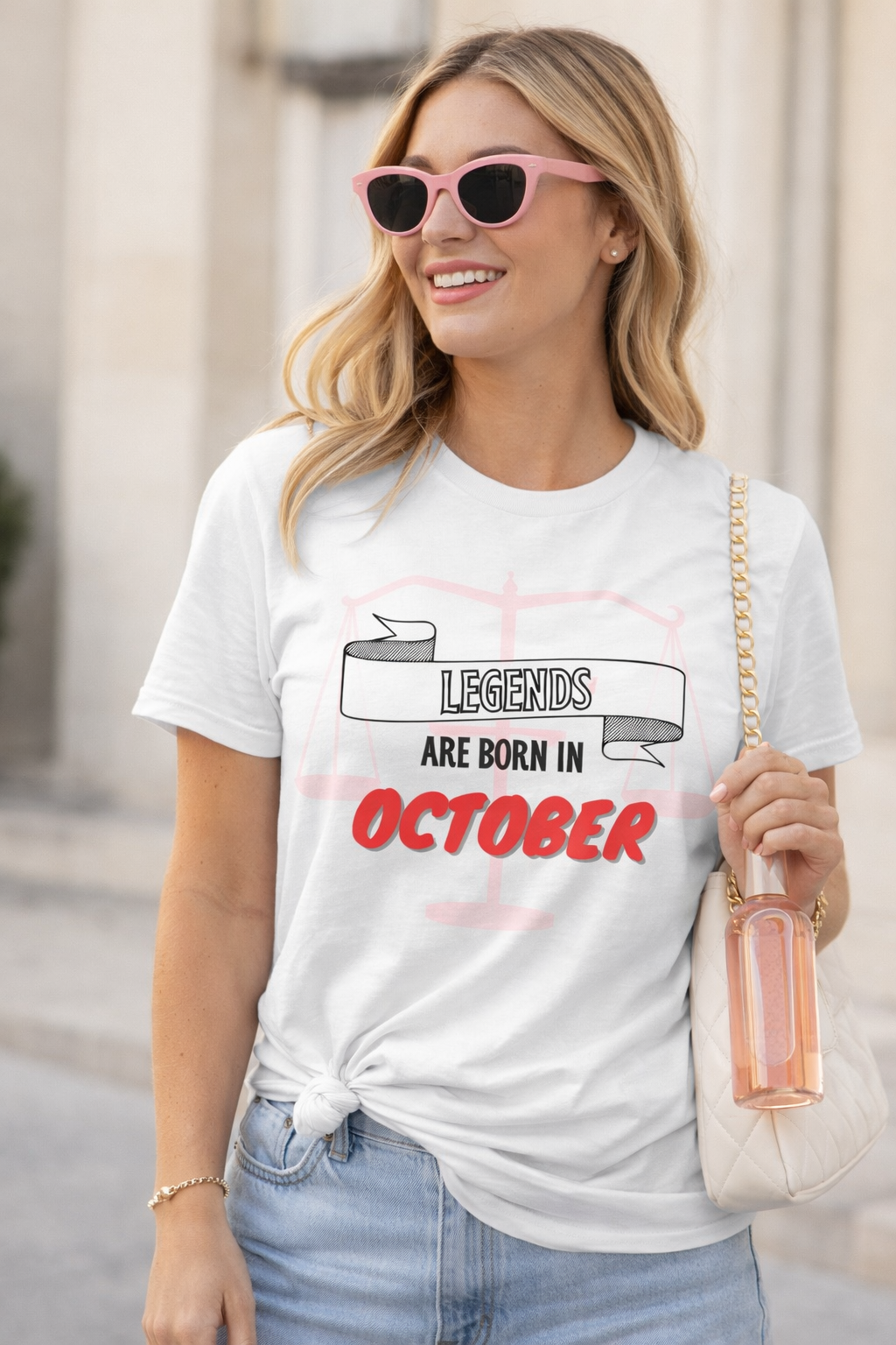 Legends Are Born in October Graphic Tee